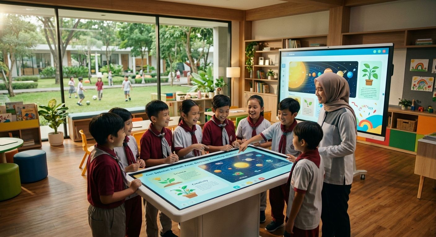 Ciri Sekolah Ramah Anak Berbasis Teknologi Modern