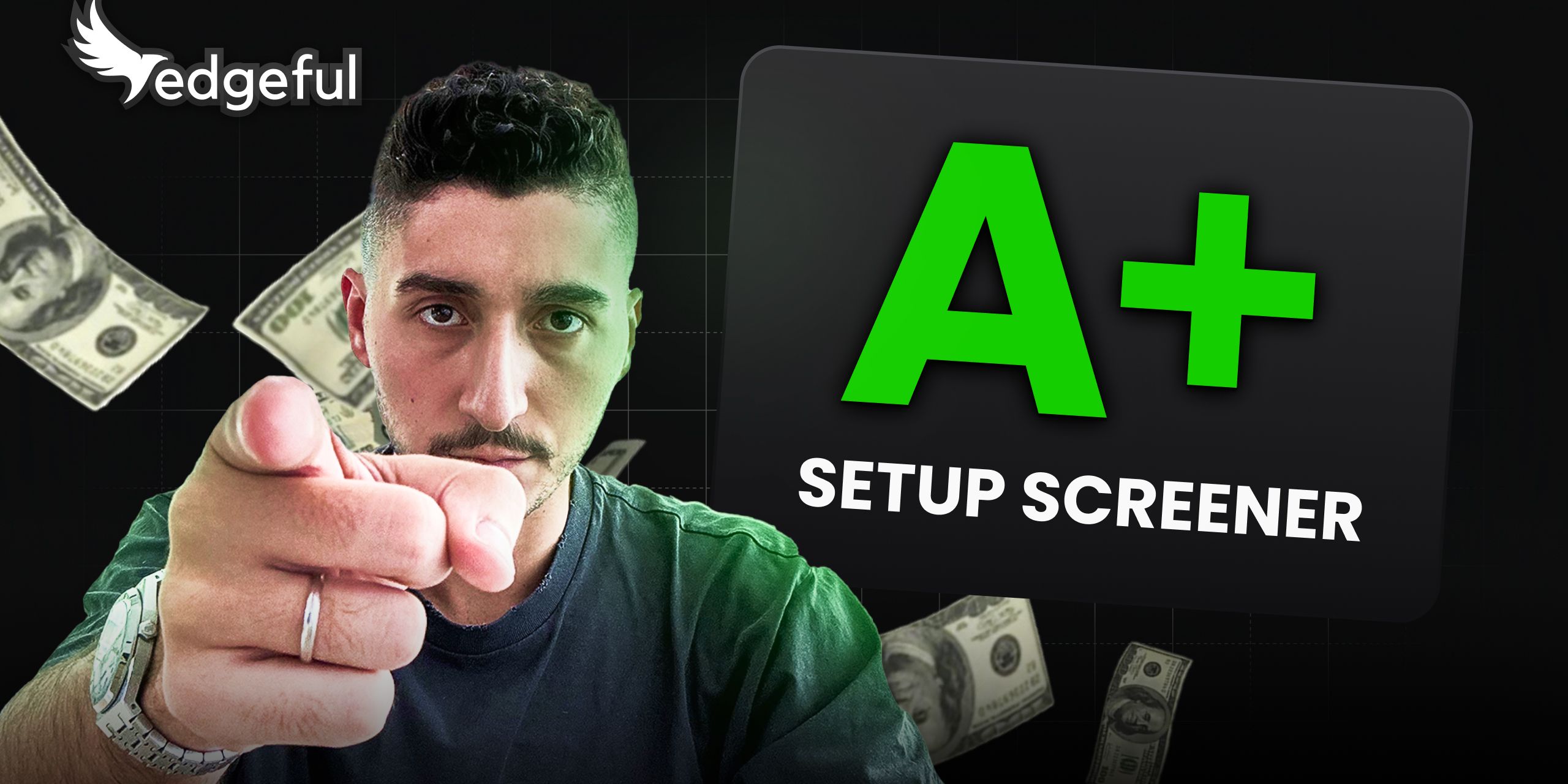edgeful A+ setup what's in play screener feature image
