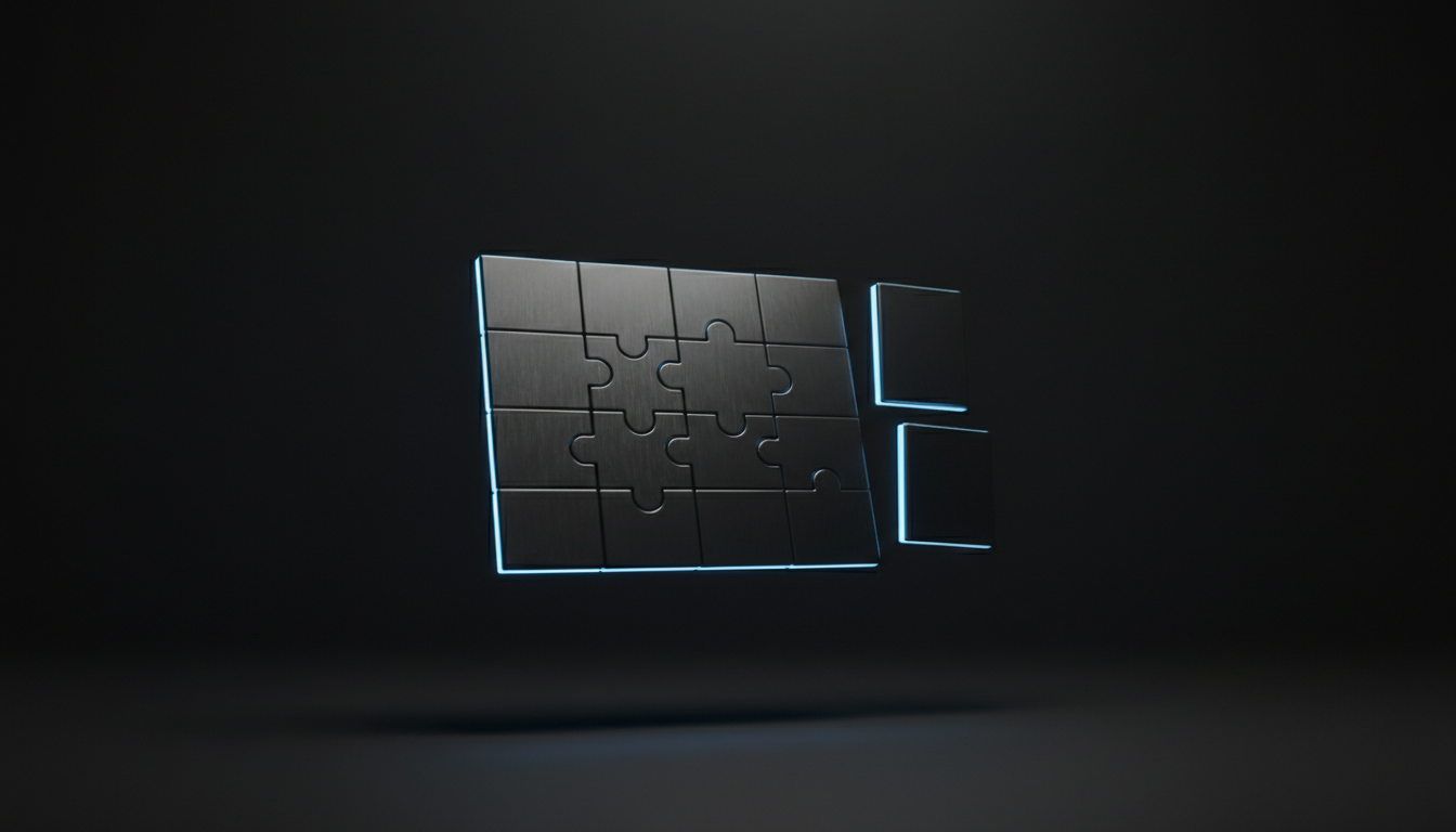 updated automated trading templates conceptual image showing a puzzle with the algo templates as potential pieces to the puzzle. 