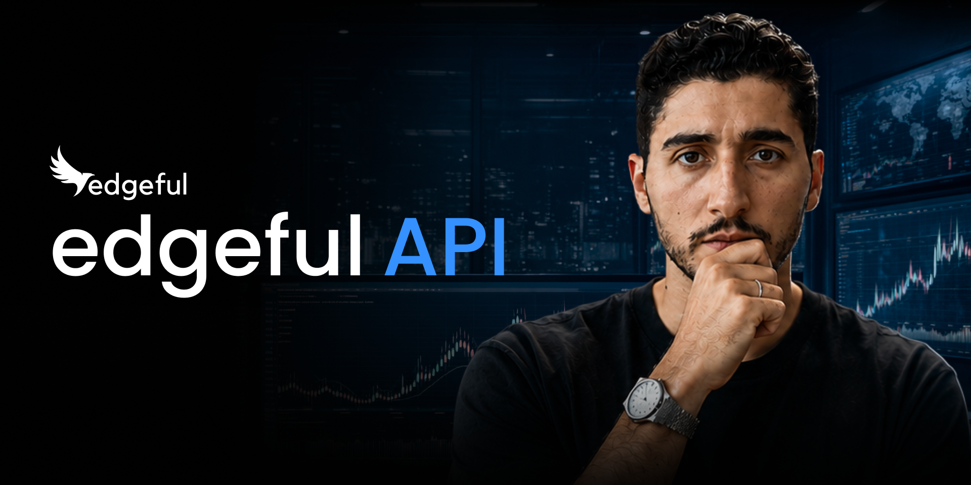 trading dashboard with edgeful API feature image