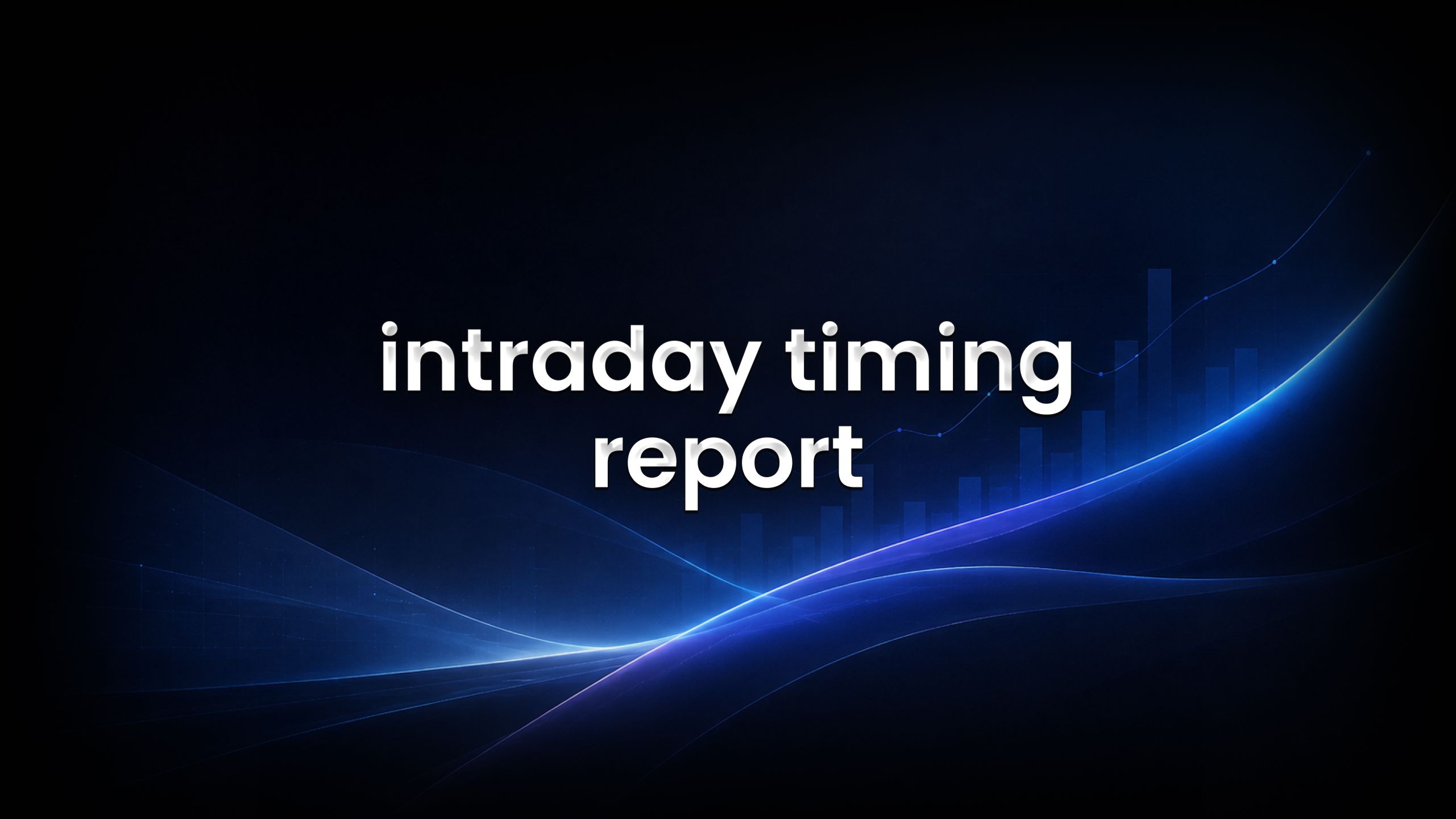 intraday timing report on edgeful feature image