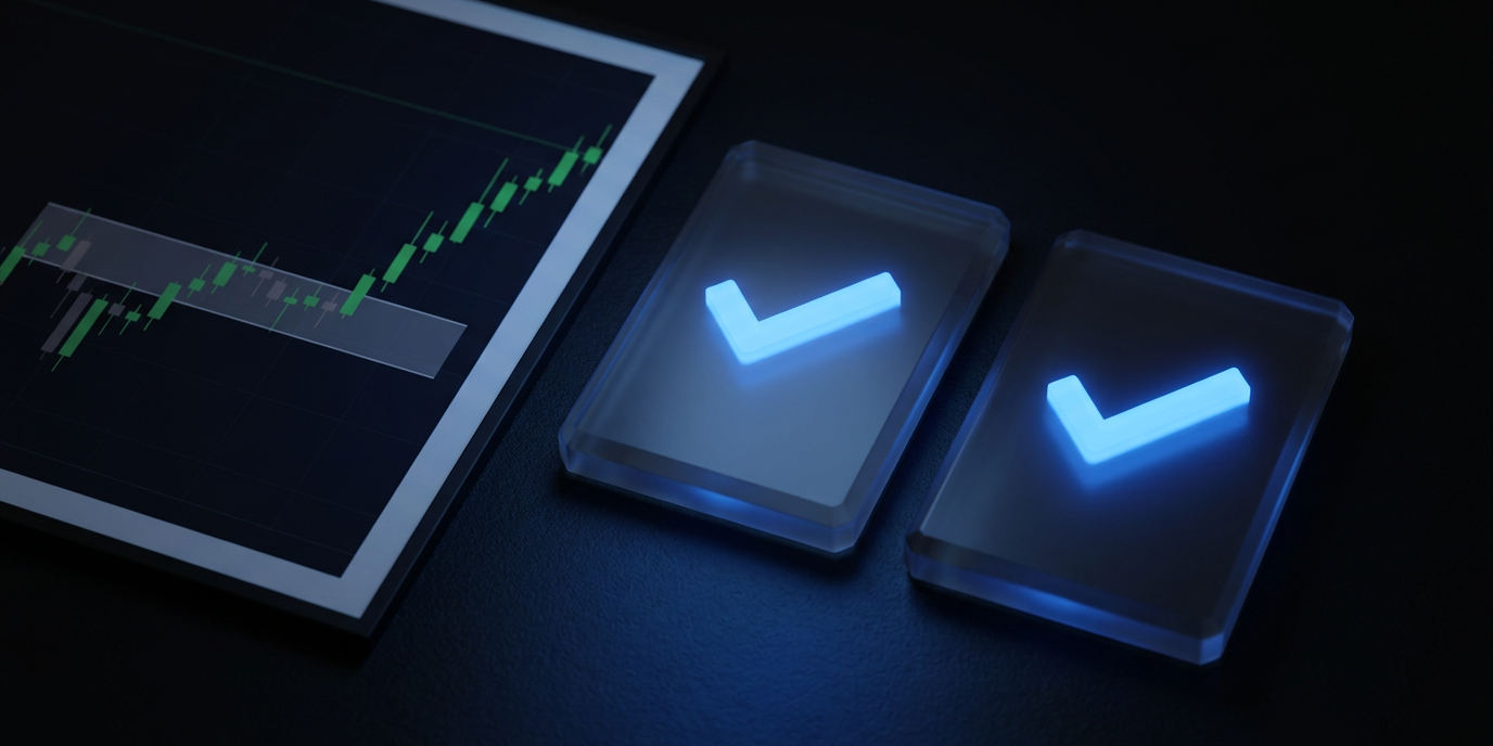 confluence in trading feature image showing multiple reports setting up at once with a proper price breakout