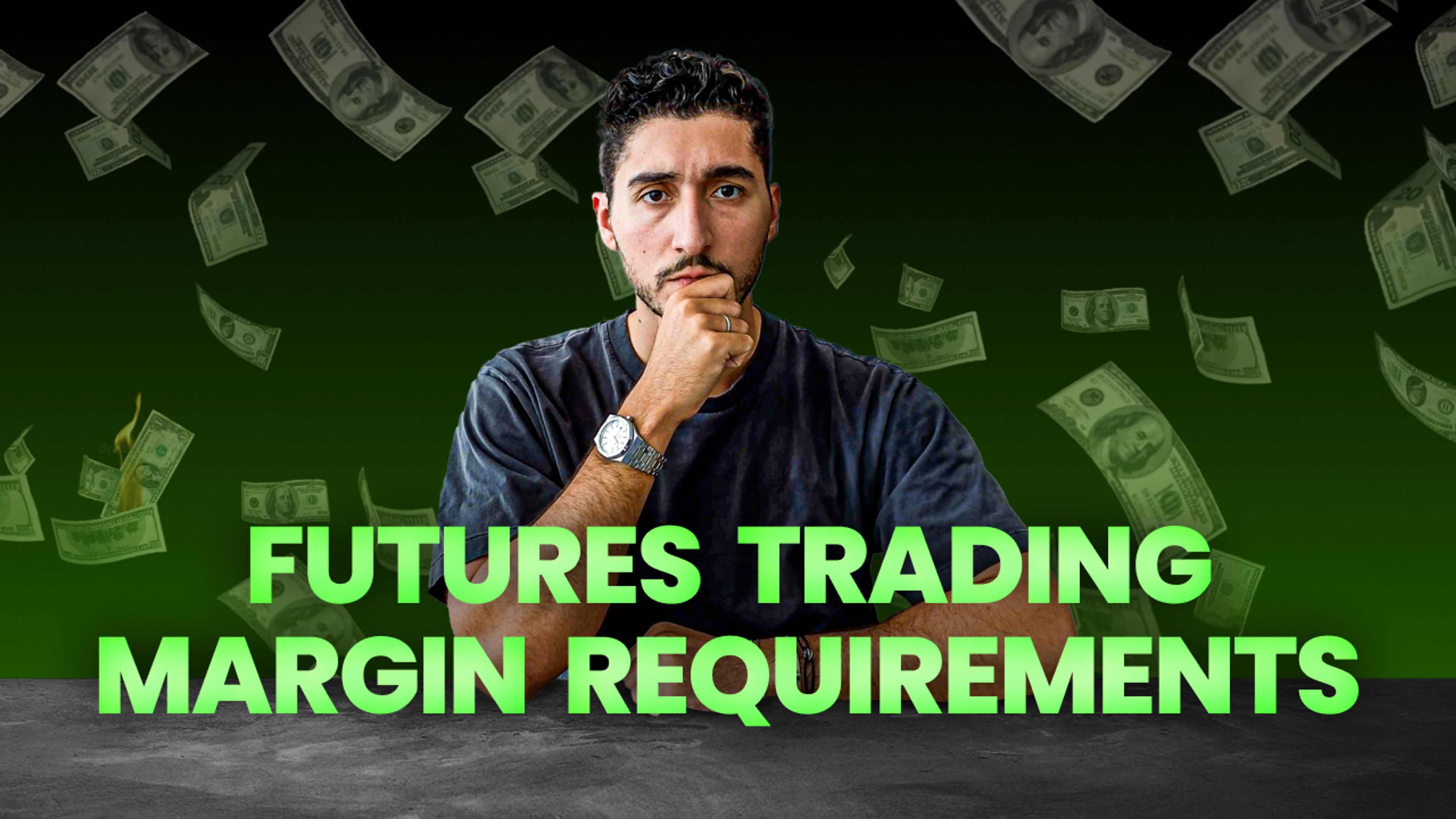 Picture of André with the text futures trading margin requirement for the blog feature image