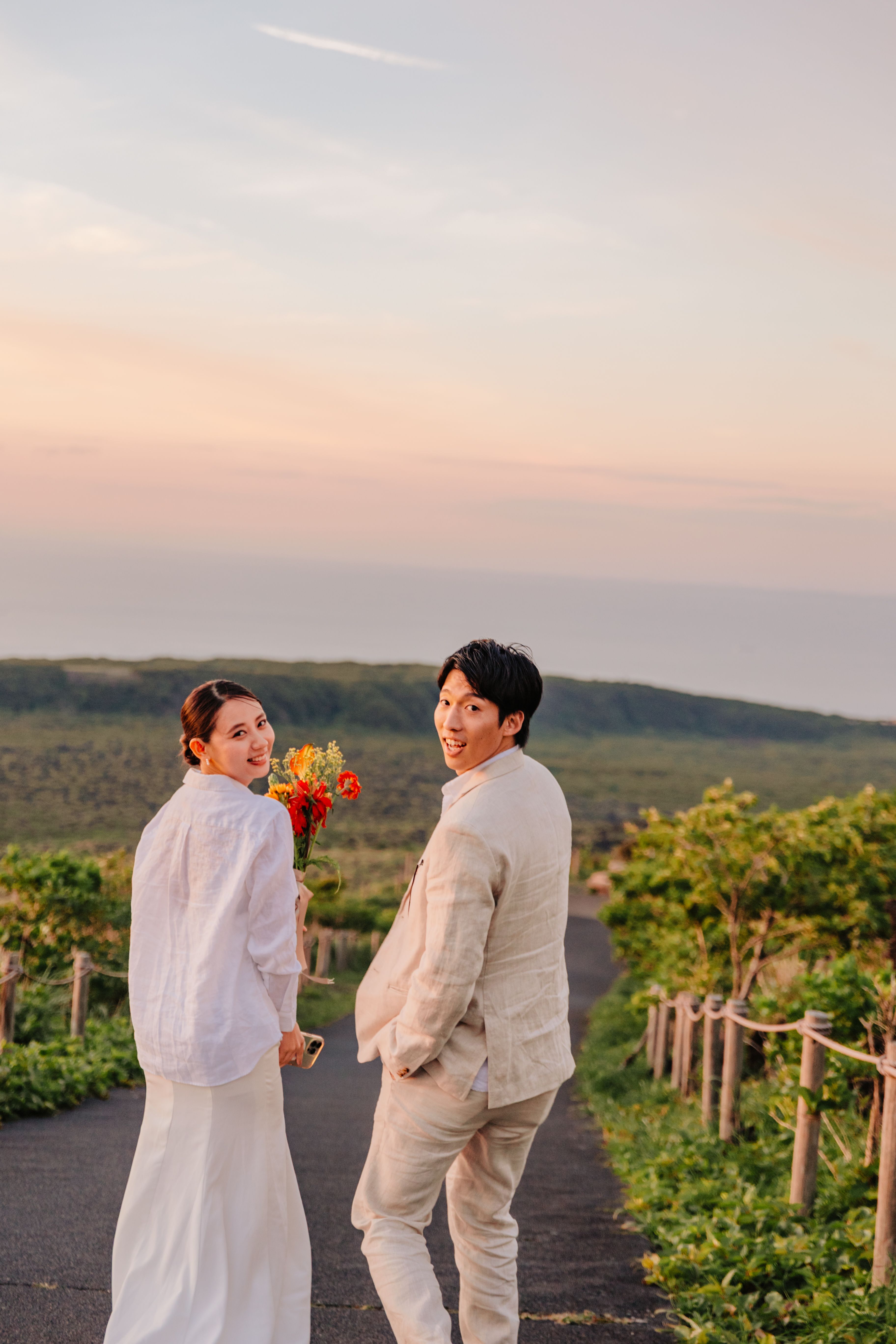 伊豆大島の前撮り・フォトウェディング | THE STORY WEDDING