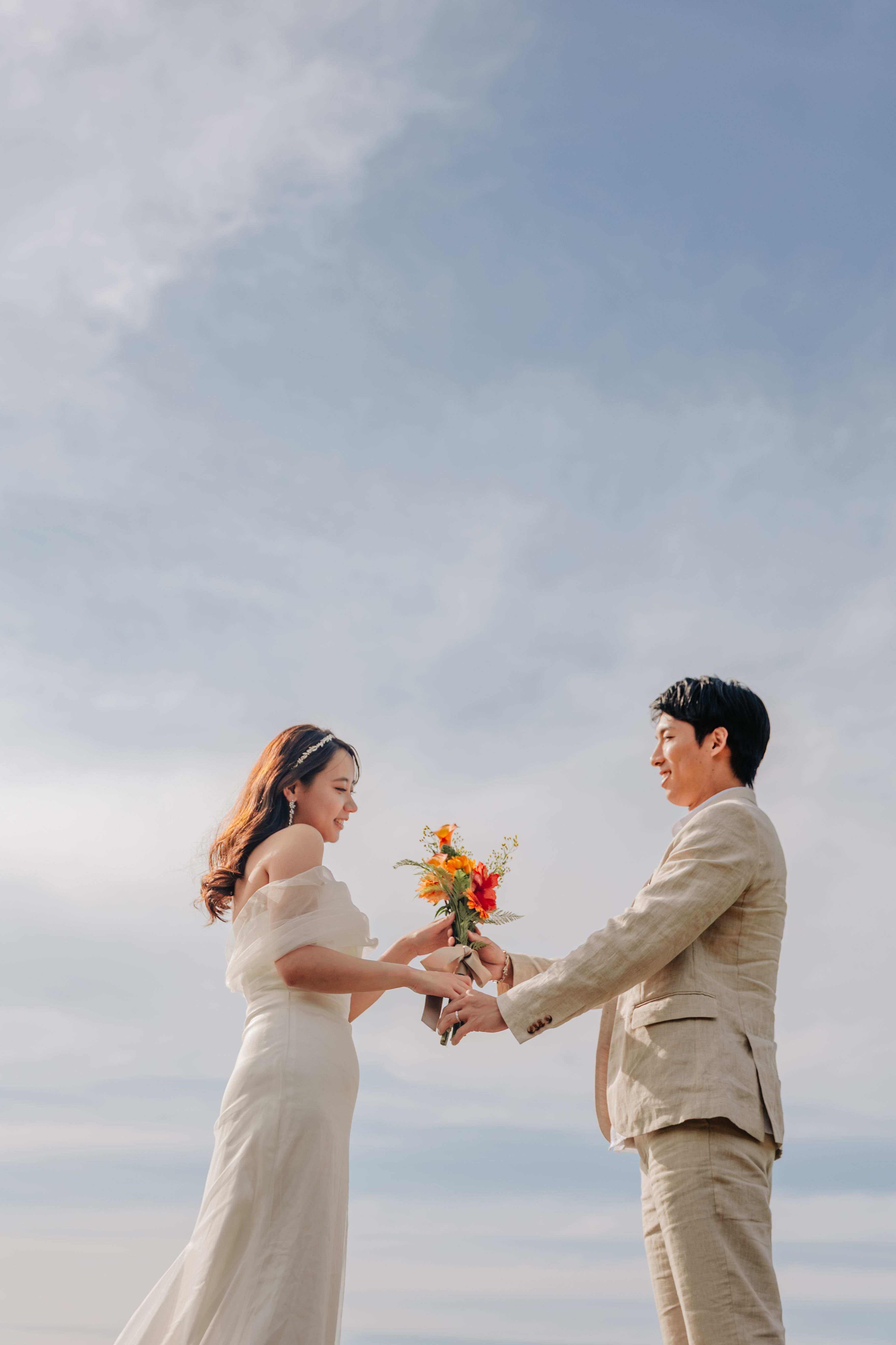伊豆大島の前撮り・フォトウェディング | THE STORY WEDDING