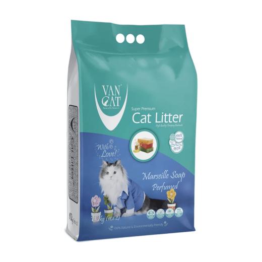 Van Cat Litière agglomérante parfum savon de Marseille 10 kg (11,8 L), Van Cat à Casablanca