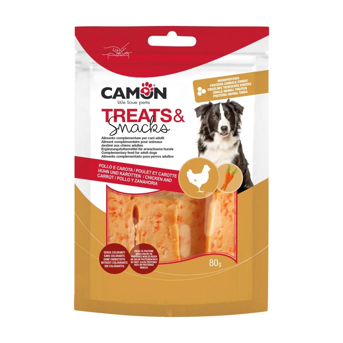 Camon Filets de poulet aux carottes pour chien 80 g, Camon à Casablanca