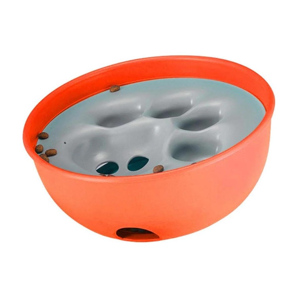 Gamelle Interactive Anti-Glouton pour Chiens –Jouet d'Entraînement et Anti-Anxiété