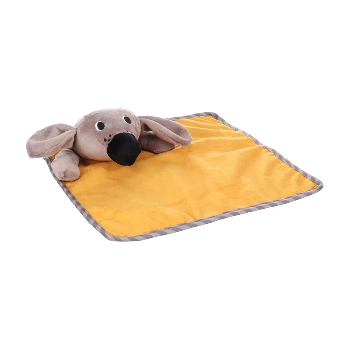 Flamingo Jouet pour chiot Livo couverture câlin et chien ocre, Flamingo à Casablanca