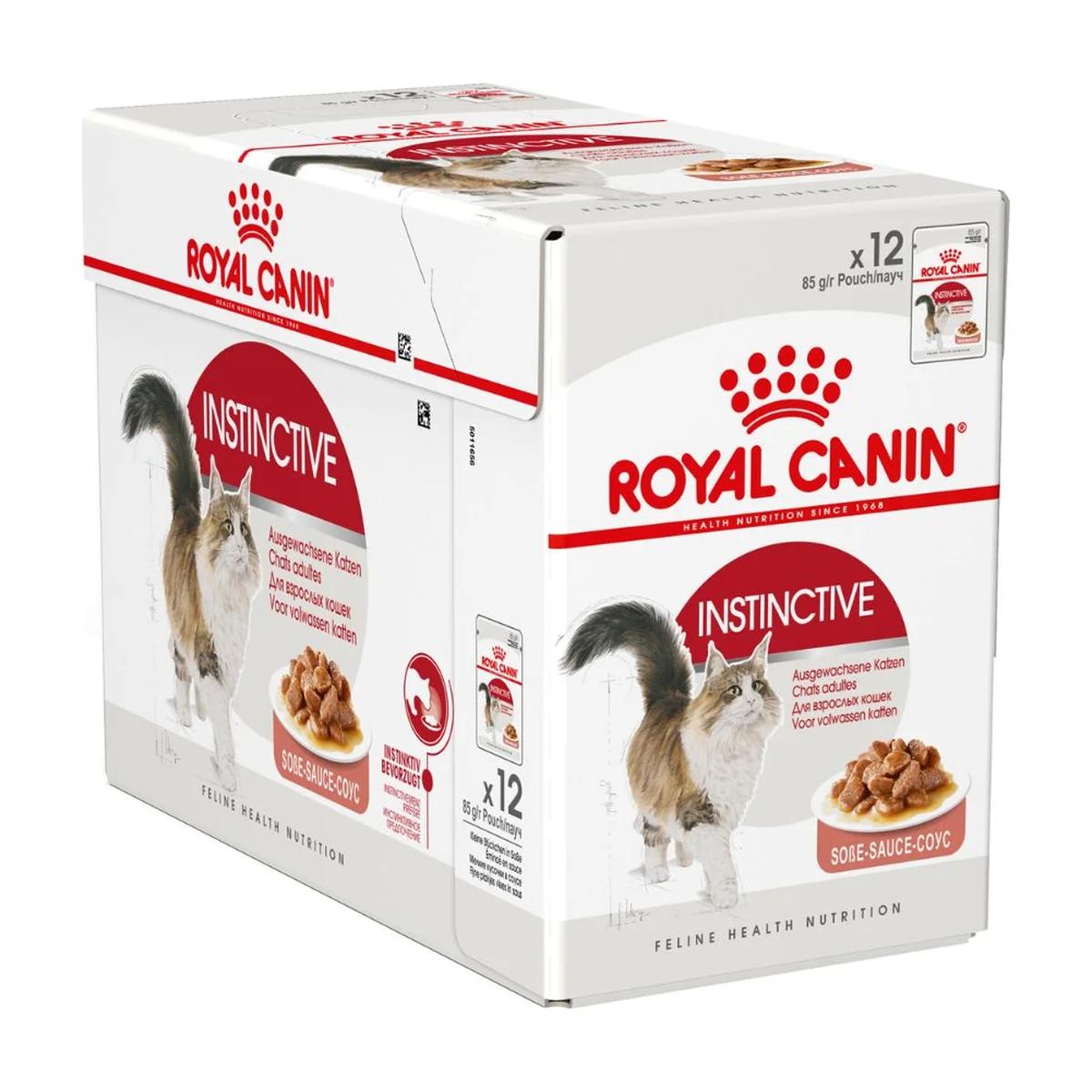 Royal Canin Pâtée Instinctive en Sauce pour Chat 12x85 g
