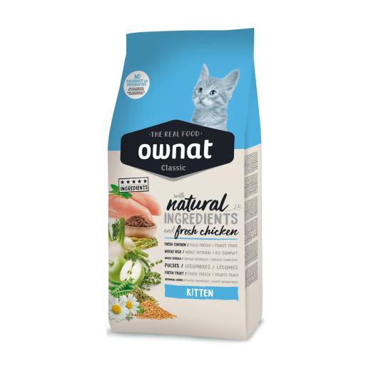 Ownat Classique Kitten croquettes riches en poulet pour chaton 1,5 kg, Ownat à Casablanca