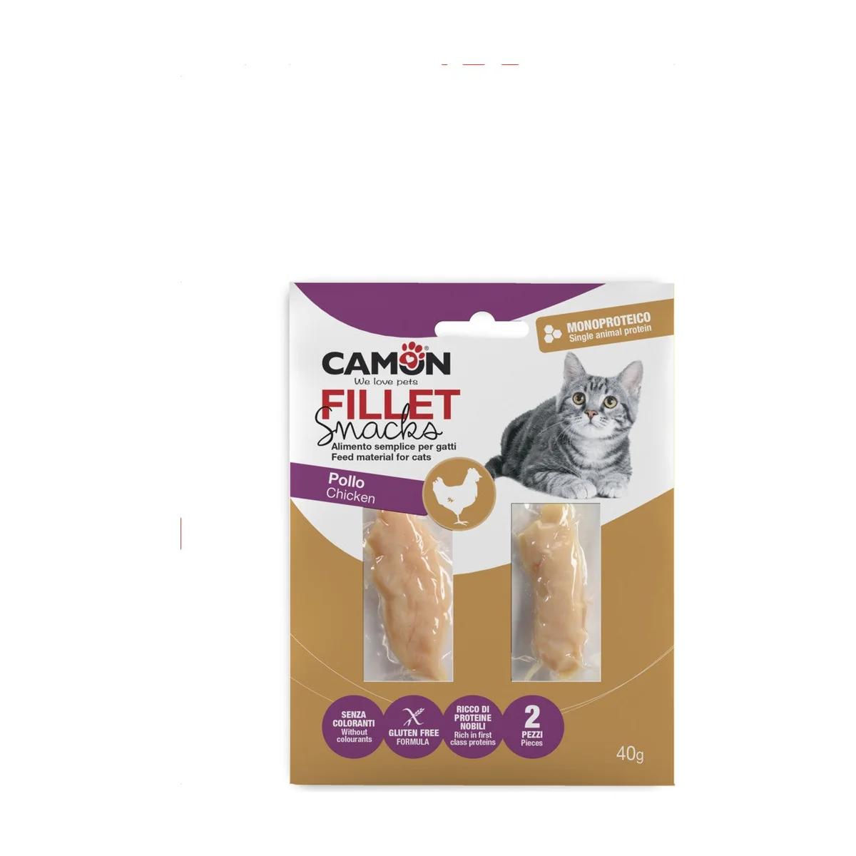 Camon Filets de poulet pour chat 40 g, Camon à Casablanca