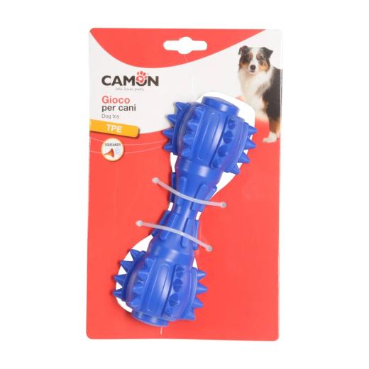 Camon Jouet pour chien os en TPE avec pointes et couineur 18 cm, Camon à Casablanca