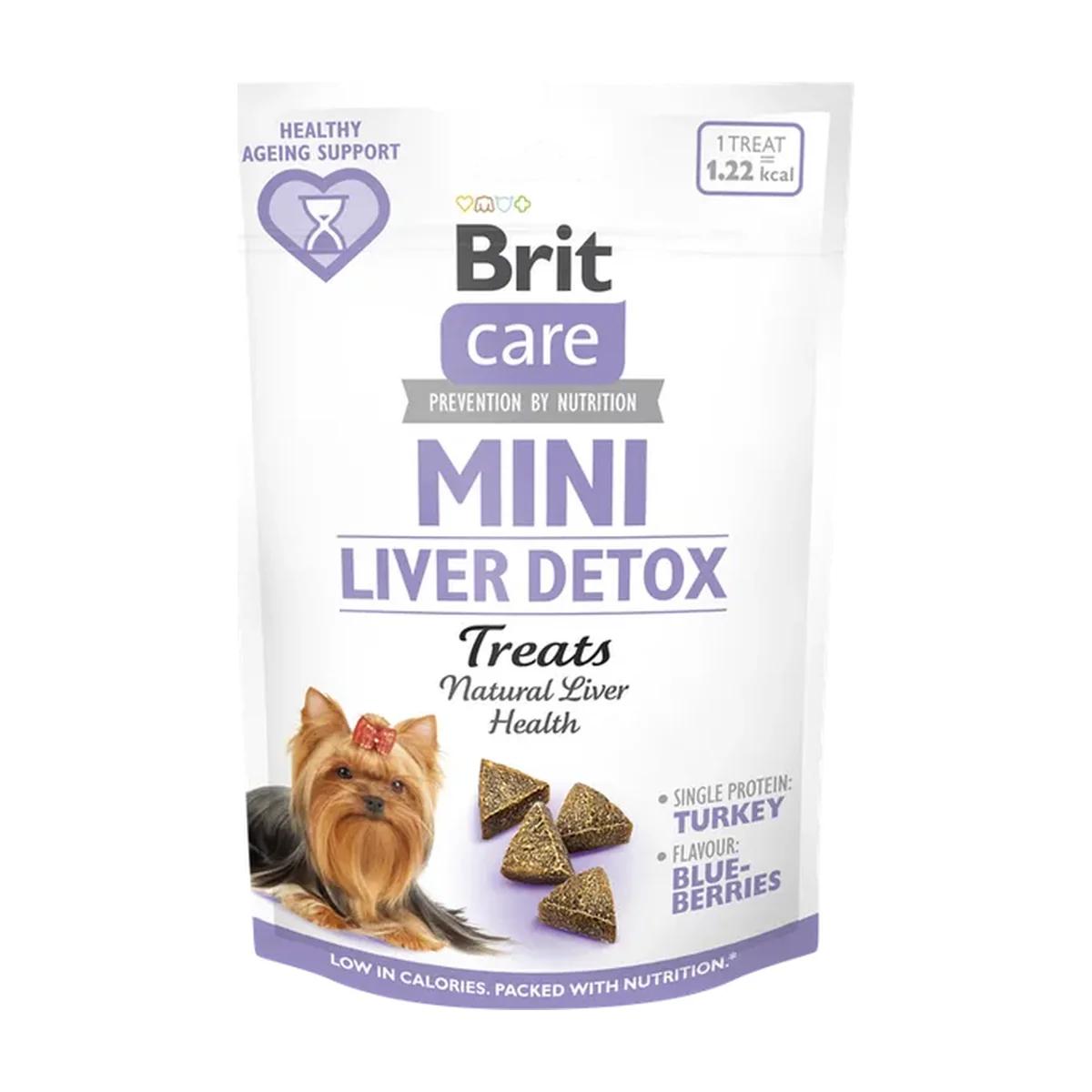 Brit Care Mini friandises Liver Detox pour chien 50 g