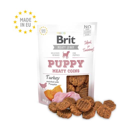 Brit Jerky Pièces de viande pour chiot à la dinde 80 g