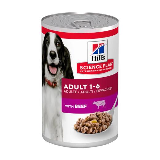 Hill's Science Plan Pâtée pour chien adulte au bœuf 370 g, Hill's à Casablanca