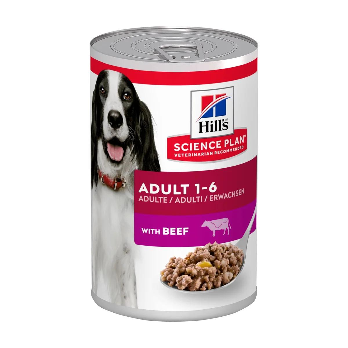 Hill's Science Plan Pâtée pour chien adulte au bœuf 370 g