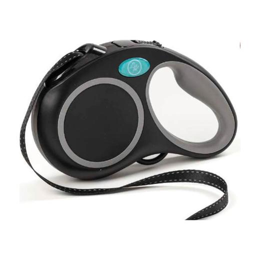 Leopet Laisse rétractable noire XS 3 m (12 kg), Leo à Casablanca