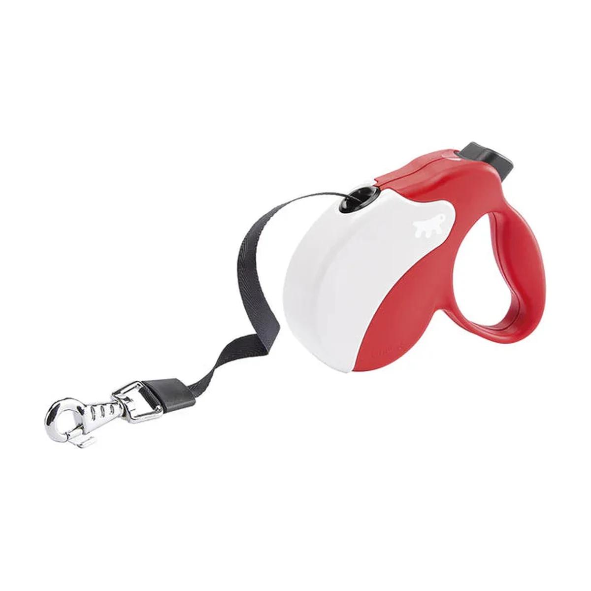 Ferplast Laisse rétractable Amigo Tape rouge taille S