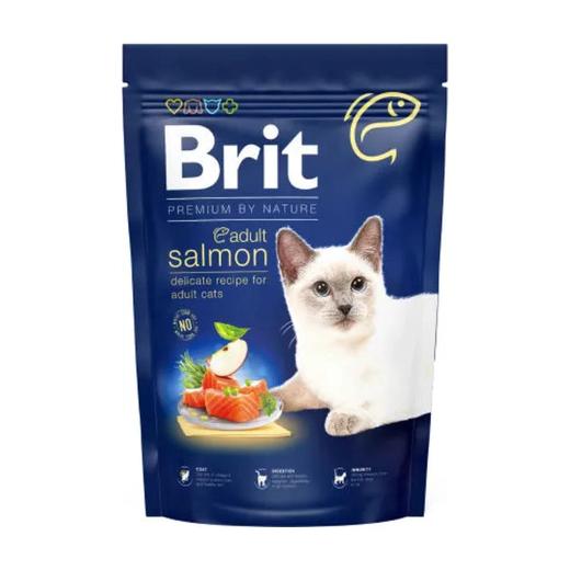 Brit Premium by Nature Cat croquettes au saumon pour chat adulte 1,5 kg, Brit à Casablanca