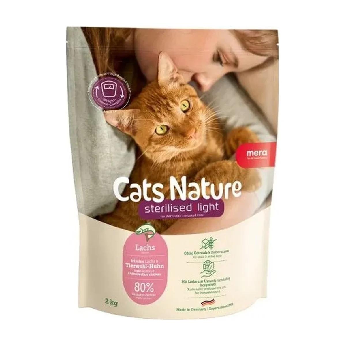 Mera Cat Nature Stérilisé / Poulet léger 2 kg