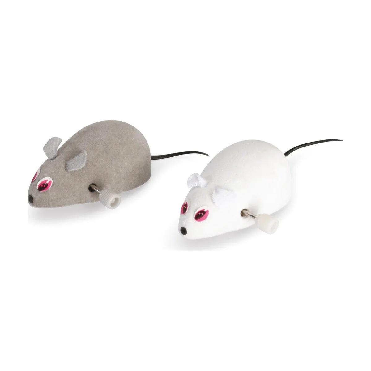 Camon Jouet pour chat Miaou souris mécanique 5 cm