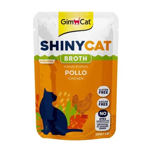 Gimcat Aliment Humide Chat Shinycat Sachet pour chat adulte poulet 70 g, Gimcat à Casablanca