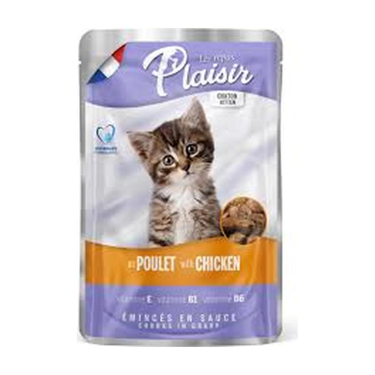 Pochon plaisir au poulet pour chatons 100 g