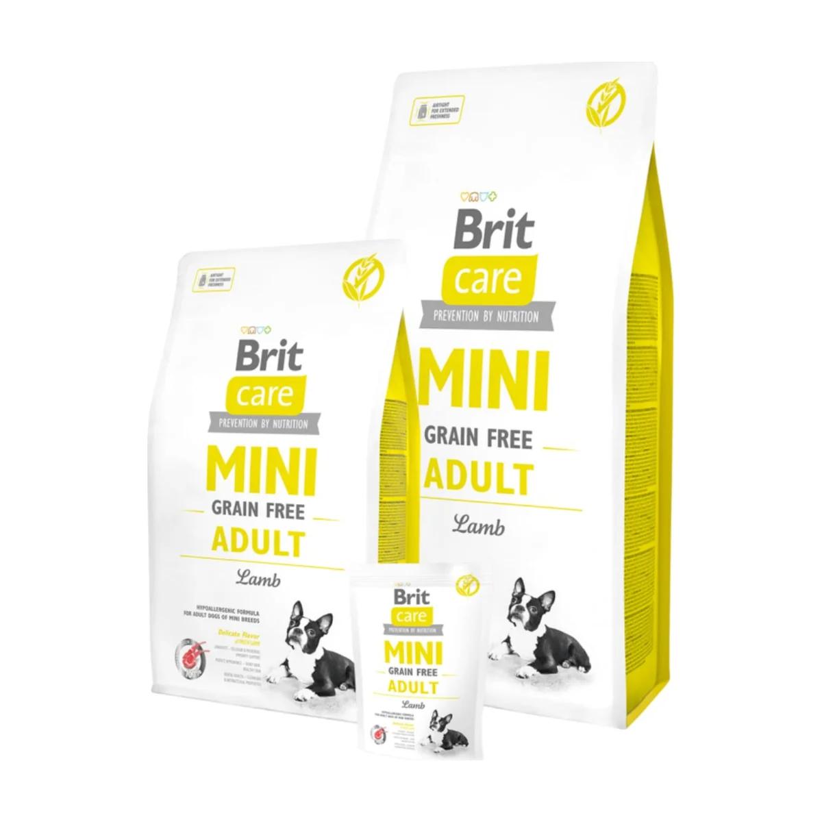 Brit Care Mini Grain Free Adulte Agneau 2 kg
