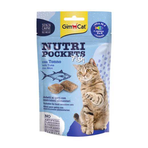 Gimcat Nutri Pockets Fish friandise pour chat au thon 60 g, Gimcat à Casablanca