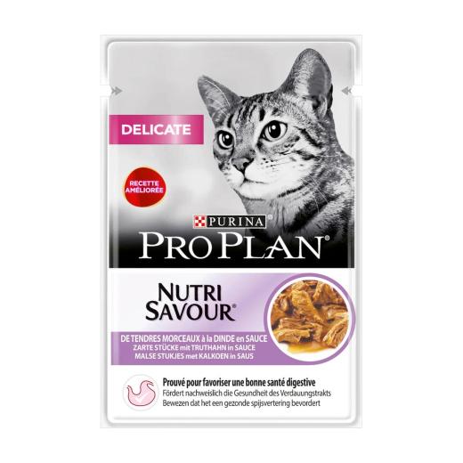 Pro Plan Delicate Nutrisavour pâtée en sauce à la dinde pour chat 85 g, Pro Plan à Casablanca