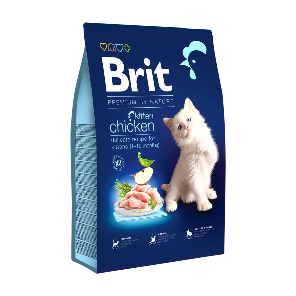 Brit Premium By Nature au Poulet pour Chaton 1,5 kg