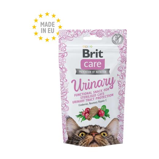 Brit Care Cat Snack Urinary friandises semi-humides pour chat stérilisé 50 g