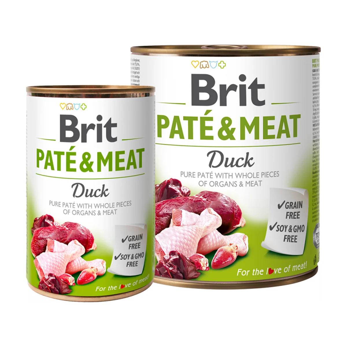 Brit Paté & Meat Pâtée au canard pour chien 400 g