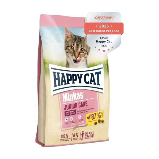 Happy Cat Minkas Junior Care croquettes pour jeune chat à la volaille 500 g, Happy Cat à Casablanca