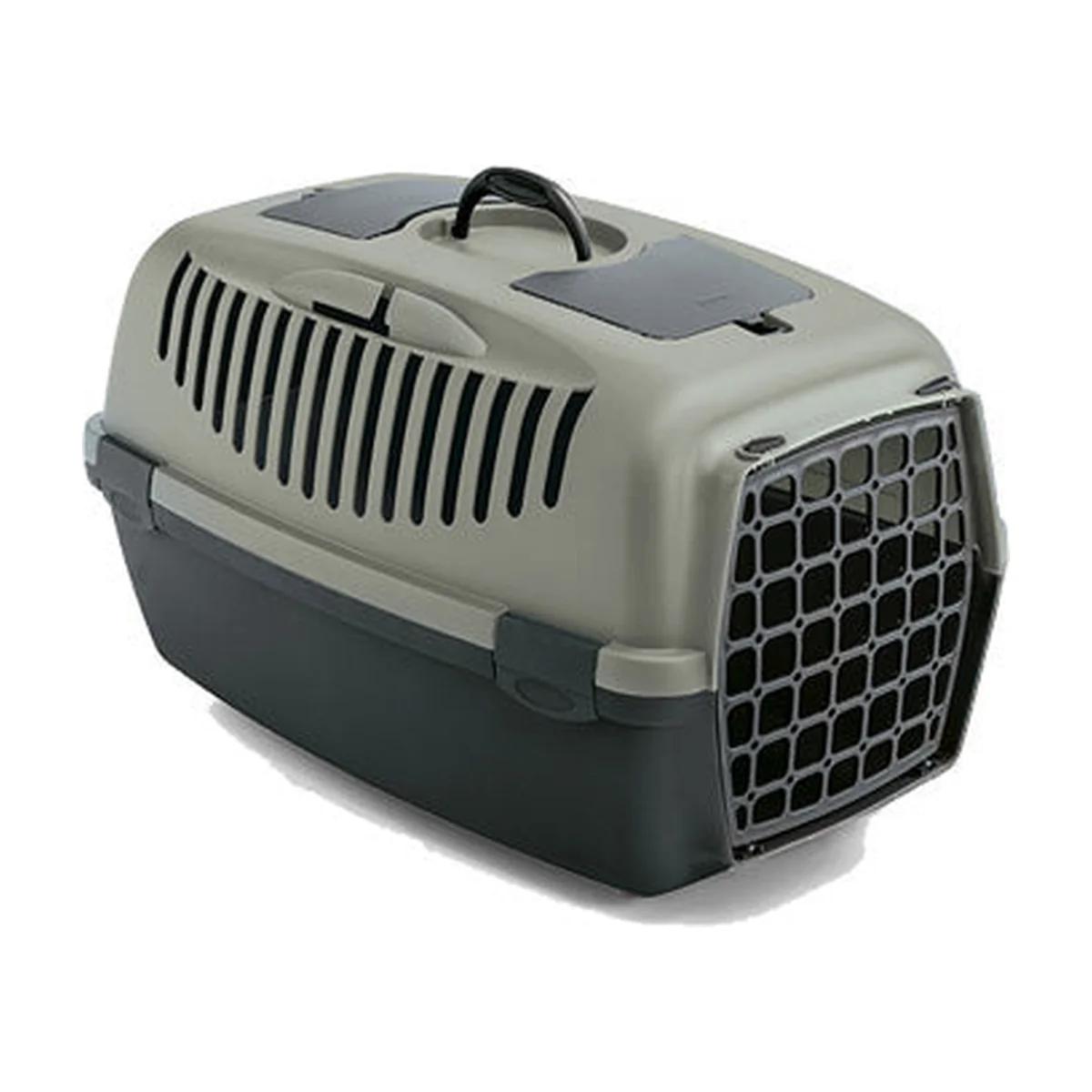 Stefanplast Cage de transport Gulliver 2 avec porte en plastique, pour chat et petit chien