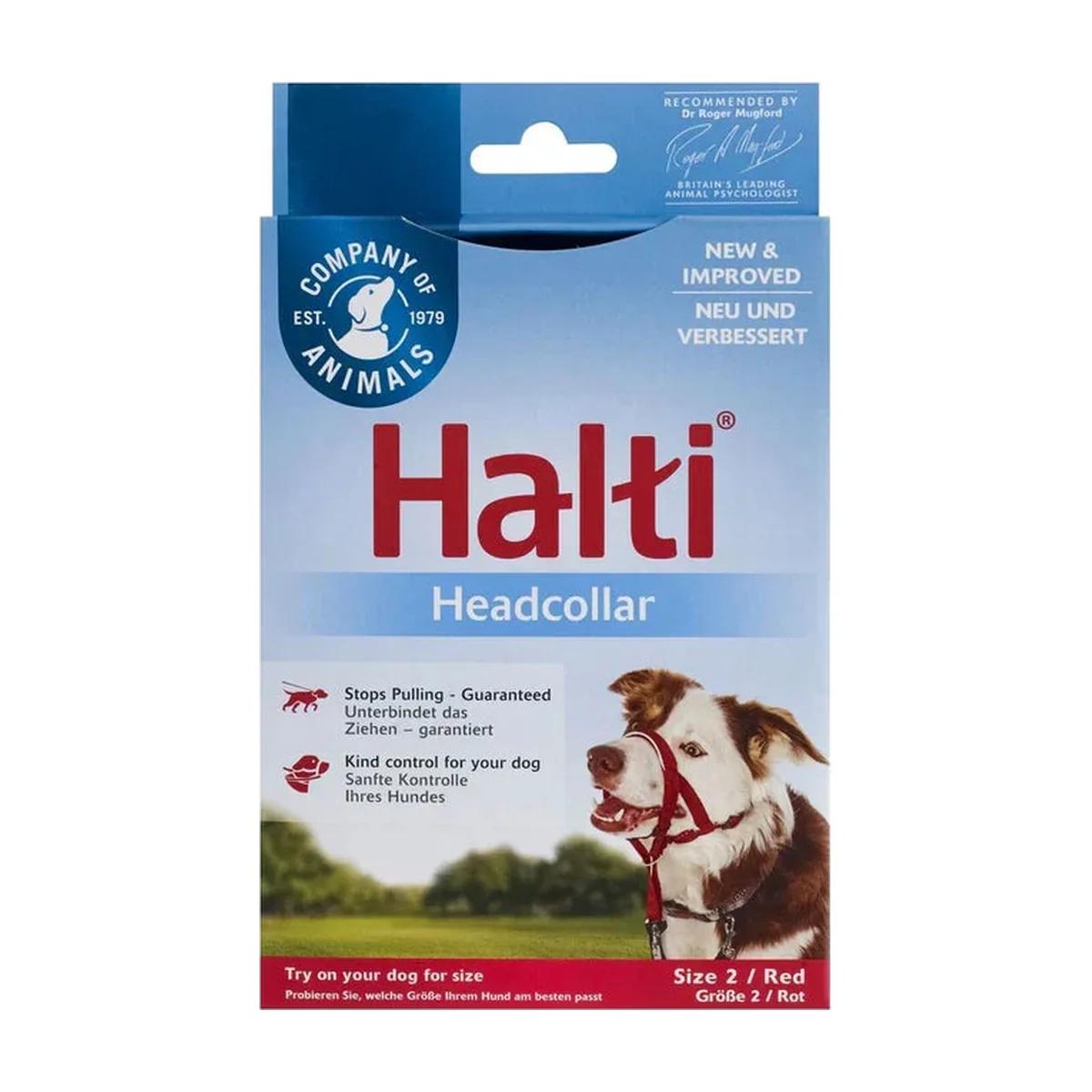 Halti Headcollar licol anti-traction rouge pour chien T-2, Halti à Casablanca