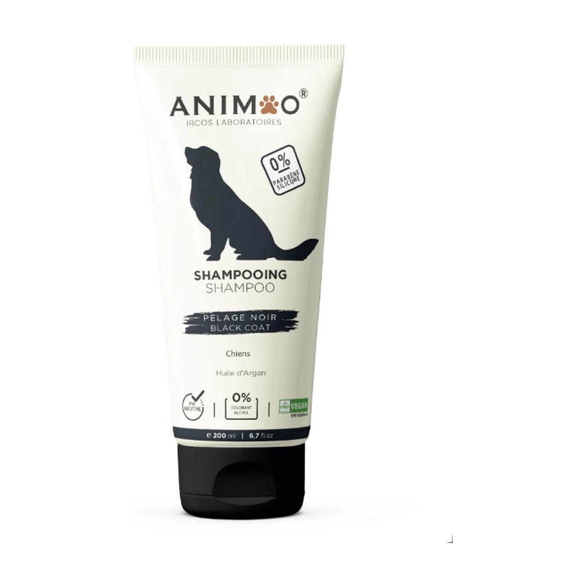 Animoo Shampooing Pelage Noir pour Chien et Chat 200 ml, Animoo à Casablanca