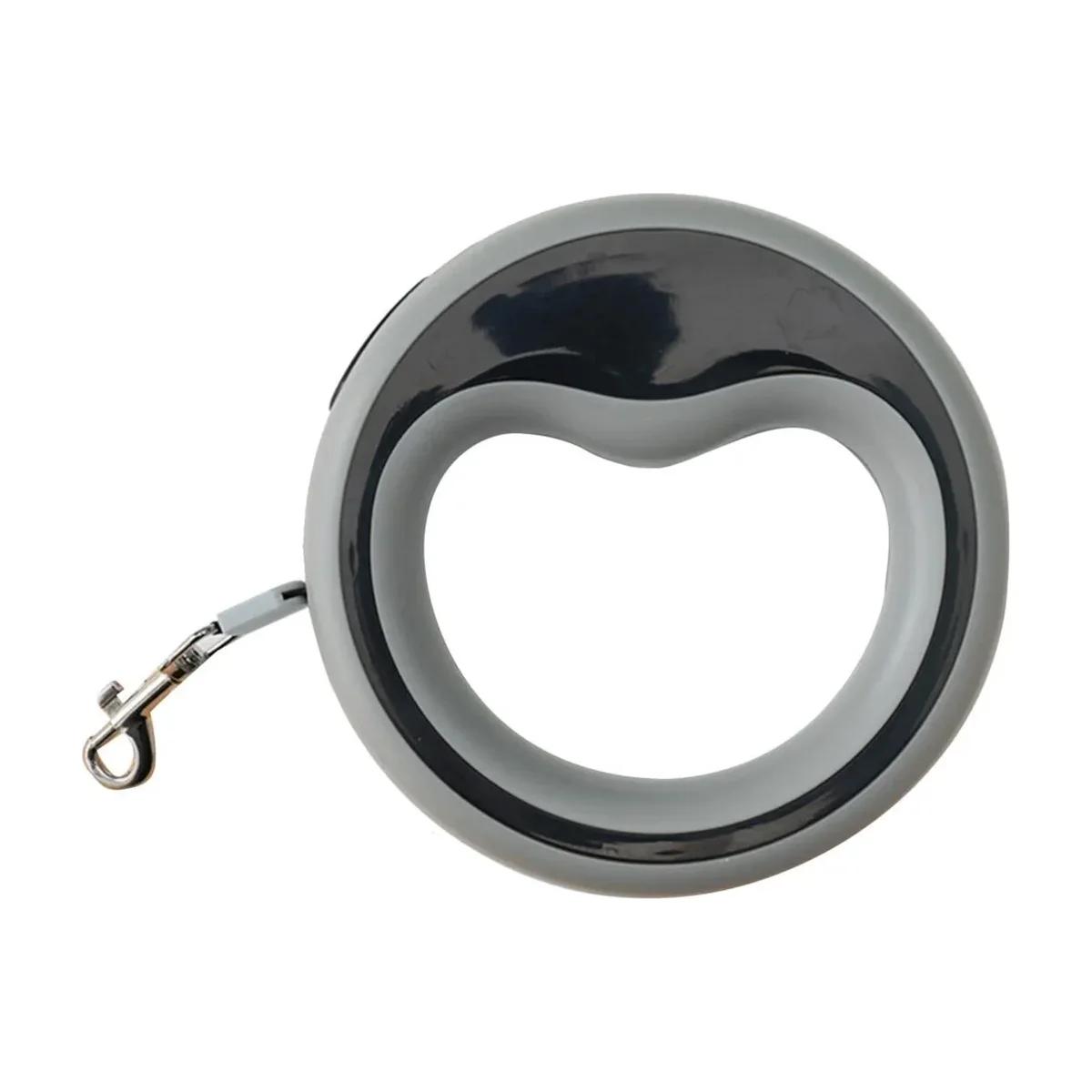 Laisse Rétractable pour Chien Gris -2.5M