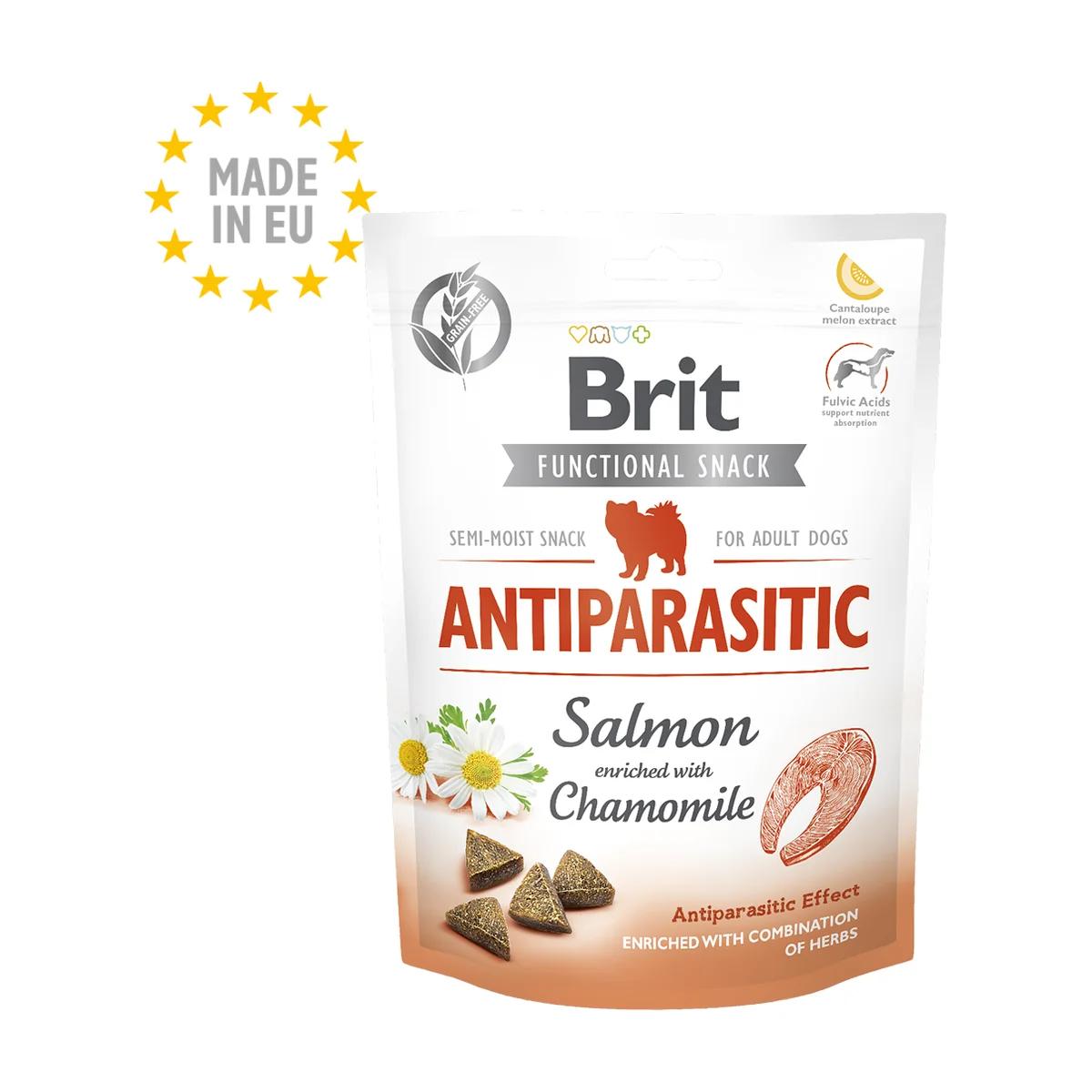Brit Care Dog Functional Snack Antiparasitaire au saumon 150 g