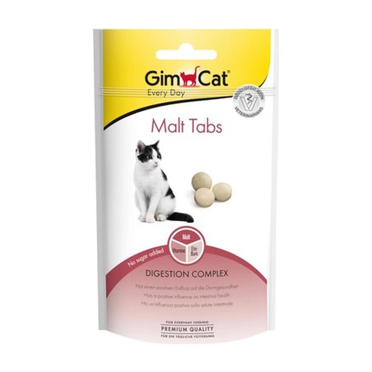Gimcat Supplément pour Chat Malt Tabs 40 g