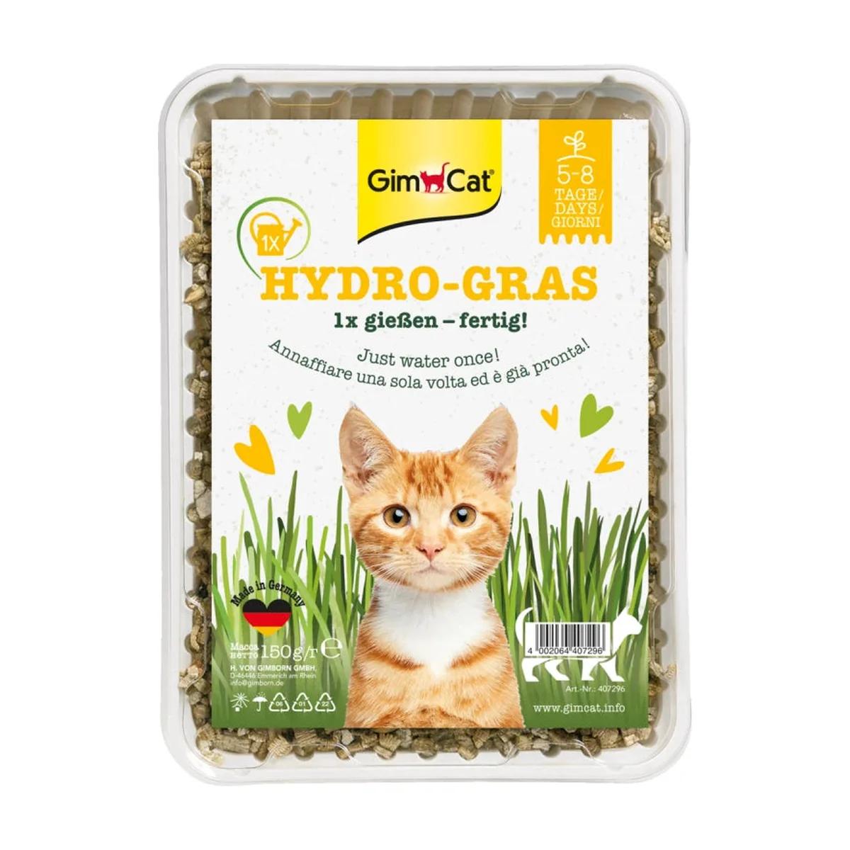 GimCat Herbe à chat aux graines d'orge naturelles 150 g