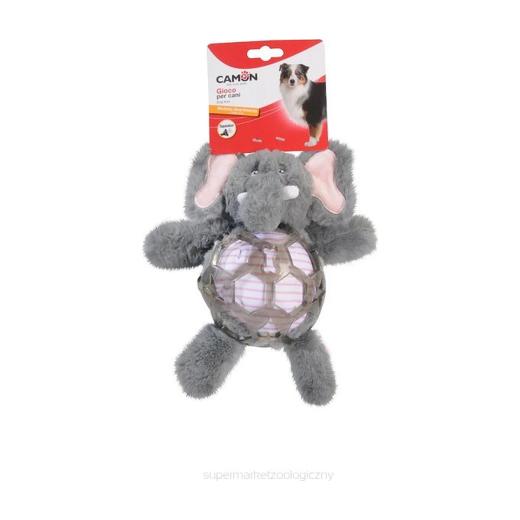 Camon Peluche éléphant avec ventre en TPR pour chien 25 cm, Camon à Casablanca