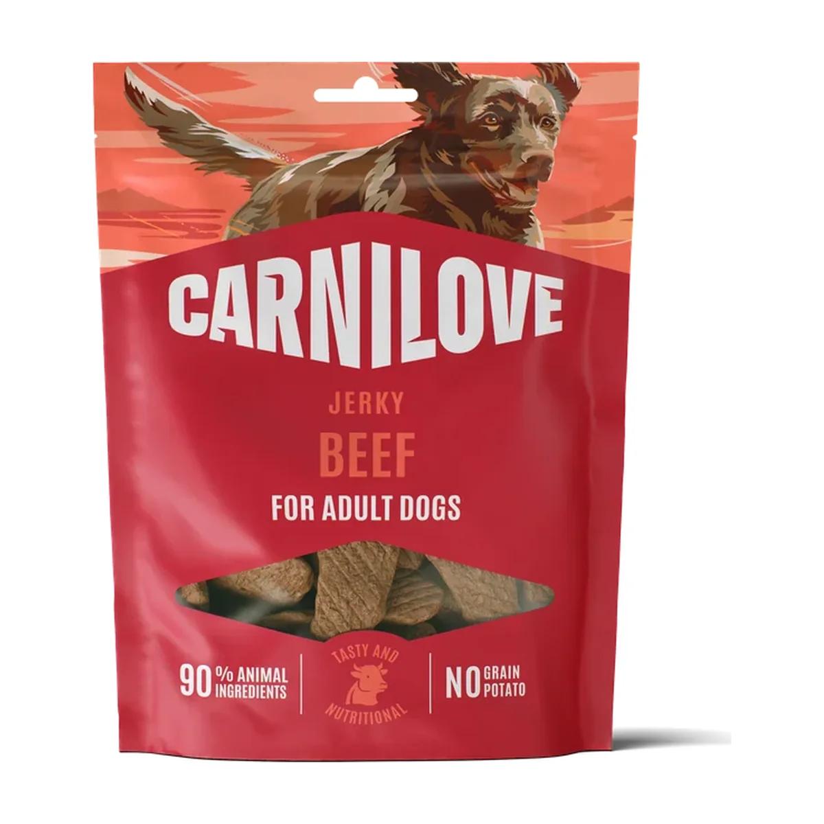 Carnilove Jerky friandises pour chien au bœuf 100 g