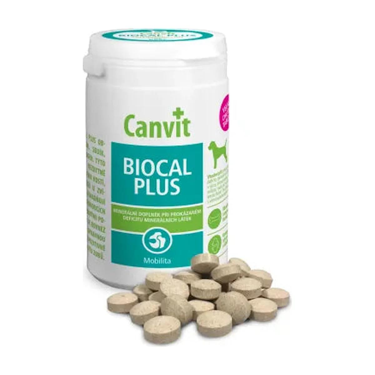 Brit Canvit Biocal Plus complément pour chien jusqu’à 15 kg 230 g