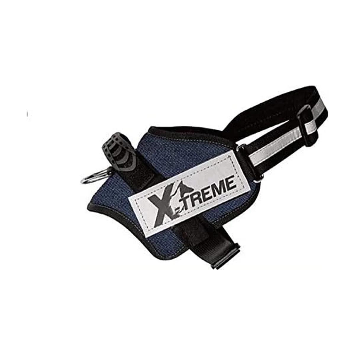 Harnais Premium X-Treme Pro denim (jean) pour chien taille M