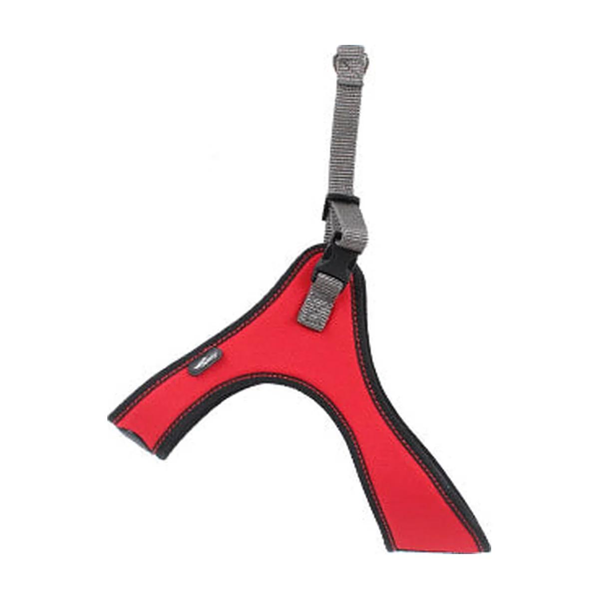 Harnais Spidy rouge pour chien de petite et moyenne taille XS