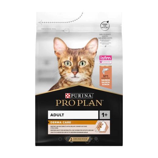 Pro Plan Adult Derma Care croquettes riches en saumon pour chat 1,5 kg, Pro Plan à Casablanca