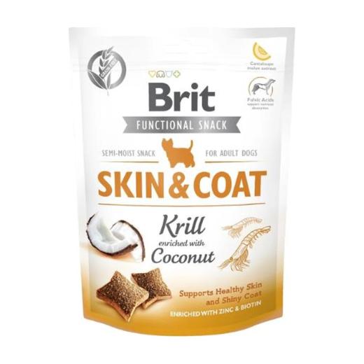 Brit Care Snack Functional pour chien peau et pelage au krill – 150 g, Brit à Casablanca