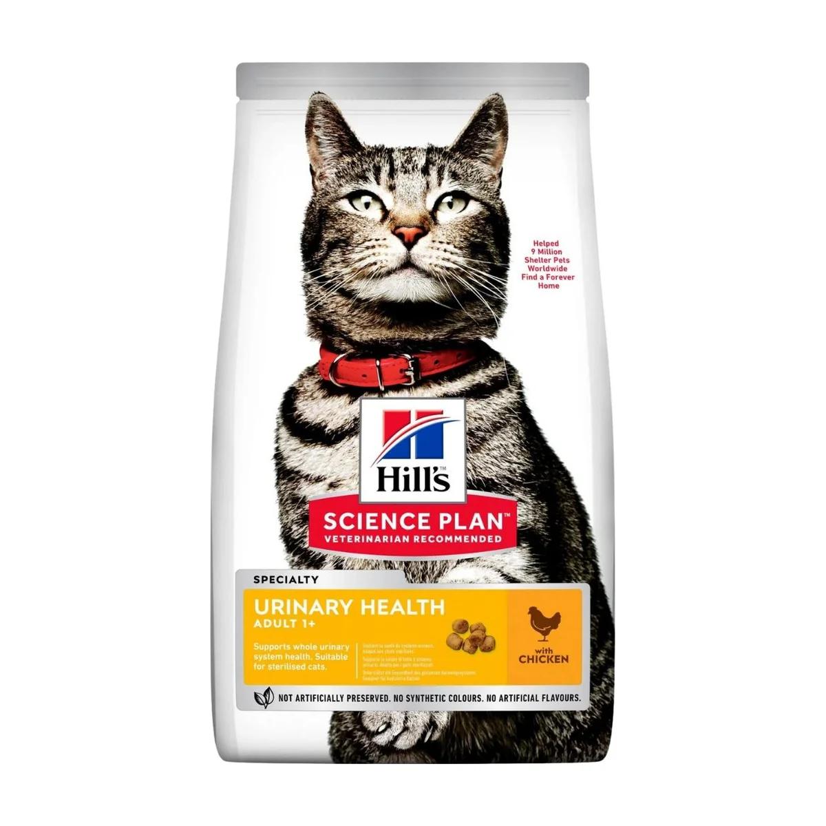 Hill's Science Plan Aliment Sec pour Chat Adulte Urinary Health Poulet 1,5 kg